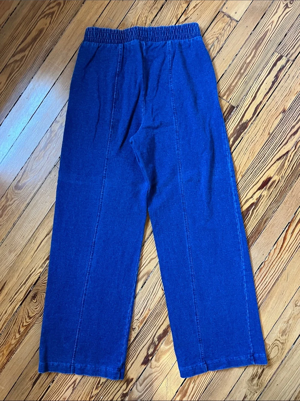 GAP Seamed Wide-Leg Sweatpants Jeans